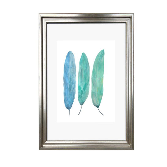 Plumas Turquesa II