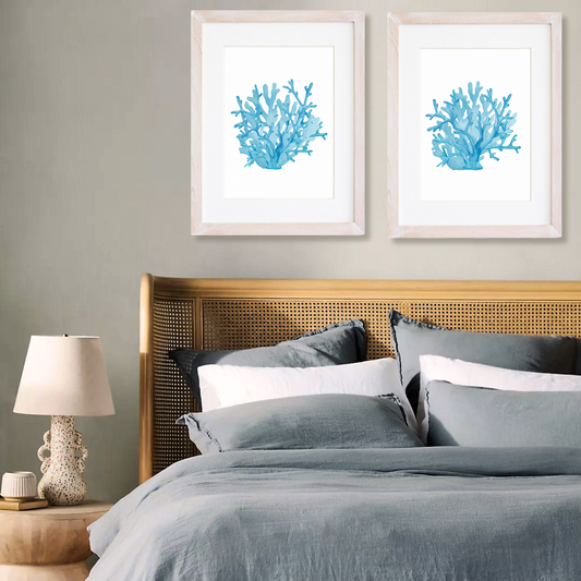 Cuadro Coral de Mar I