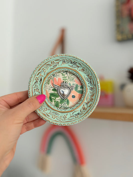Cuadrito Corazón Silver - Preventa