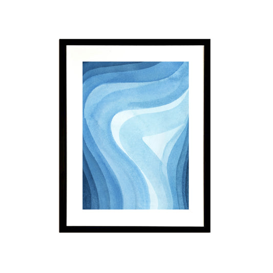 Cuadro Watercolor Blue