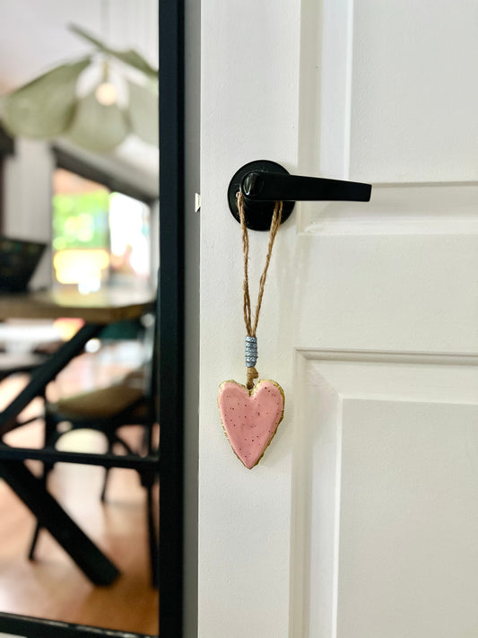 Corazón Pink Gold para colgar