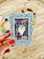 Mini Cuadrito Ceramic Heart