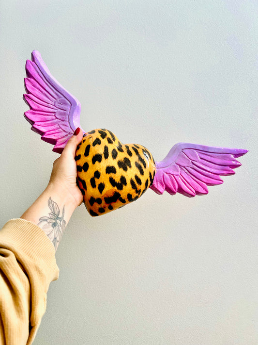 Corazón Alas XL para colgar