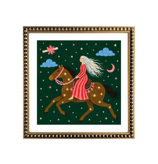 Cuadro Cowgirl Green