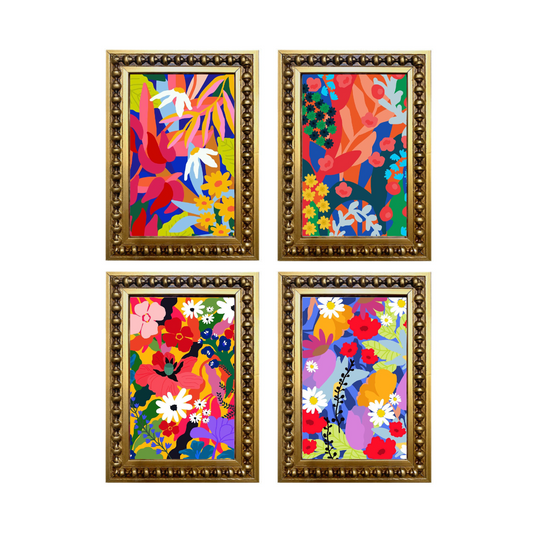 Mini Pack 4 Flores & Color