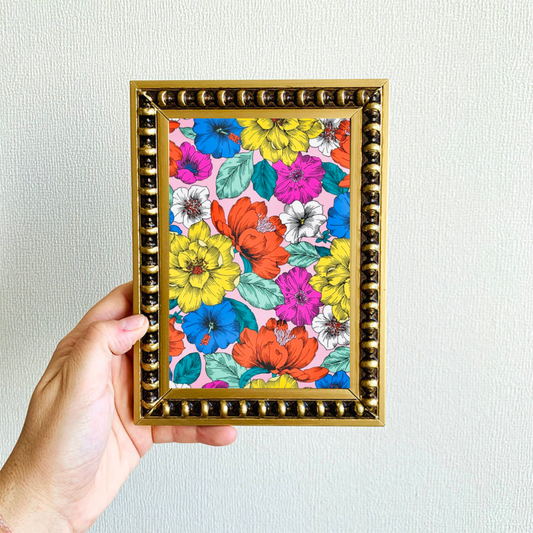 Mini Flores en Multicolor