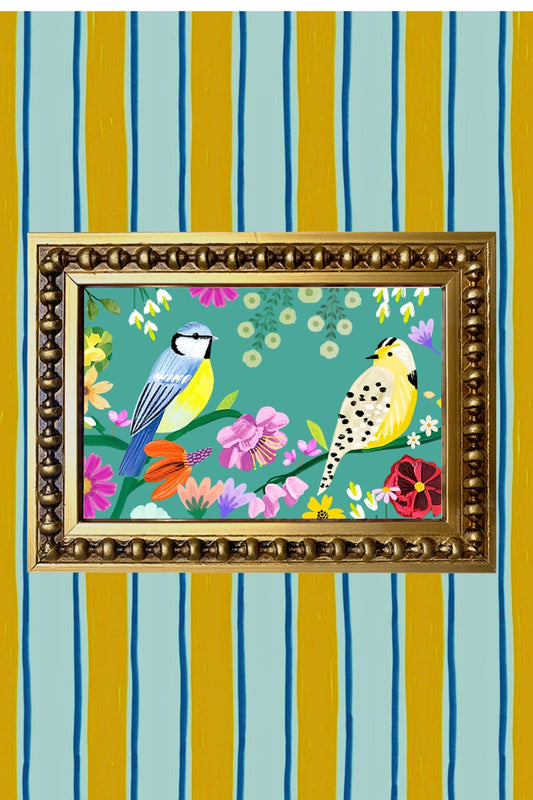 Mini Flores & Birds I