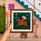 Cuadro Cowgirl Green