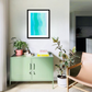 Cuadro Watercolor Light Blue