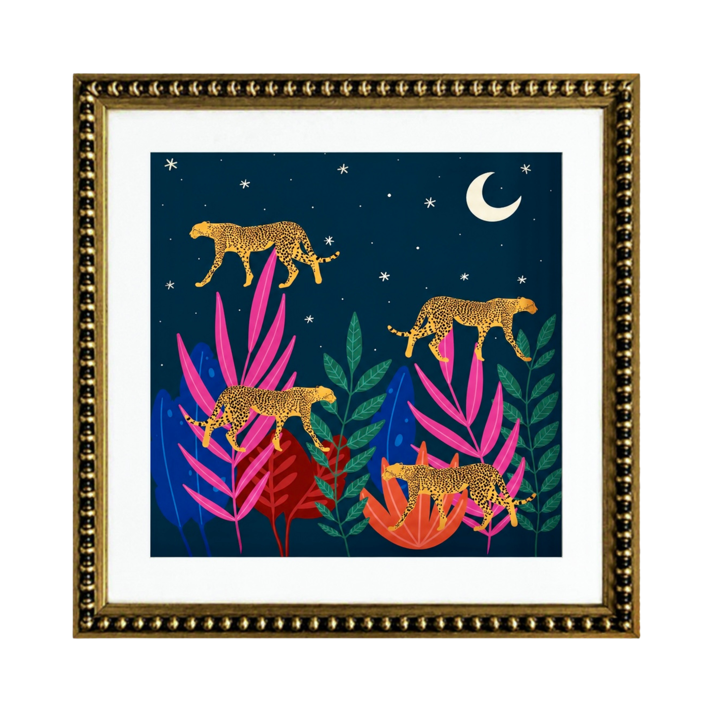Cuadro Lluvia de Leopardos