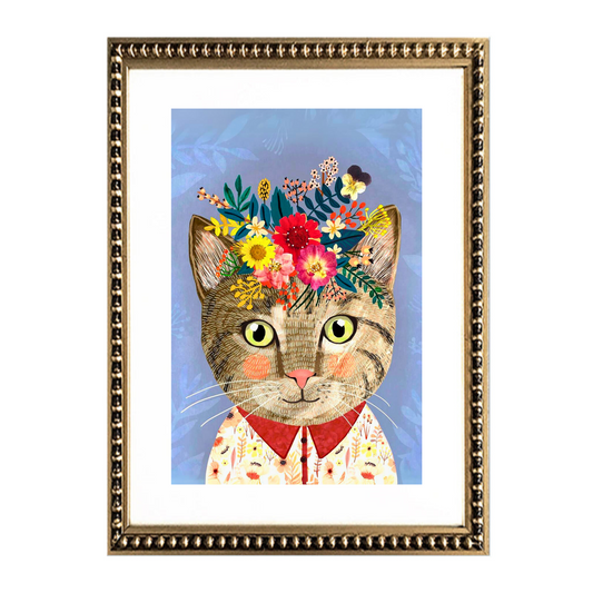 Cuadro Gatito Pardo