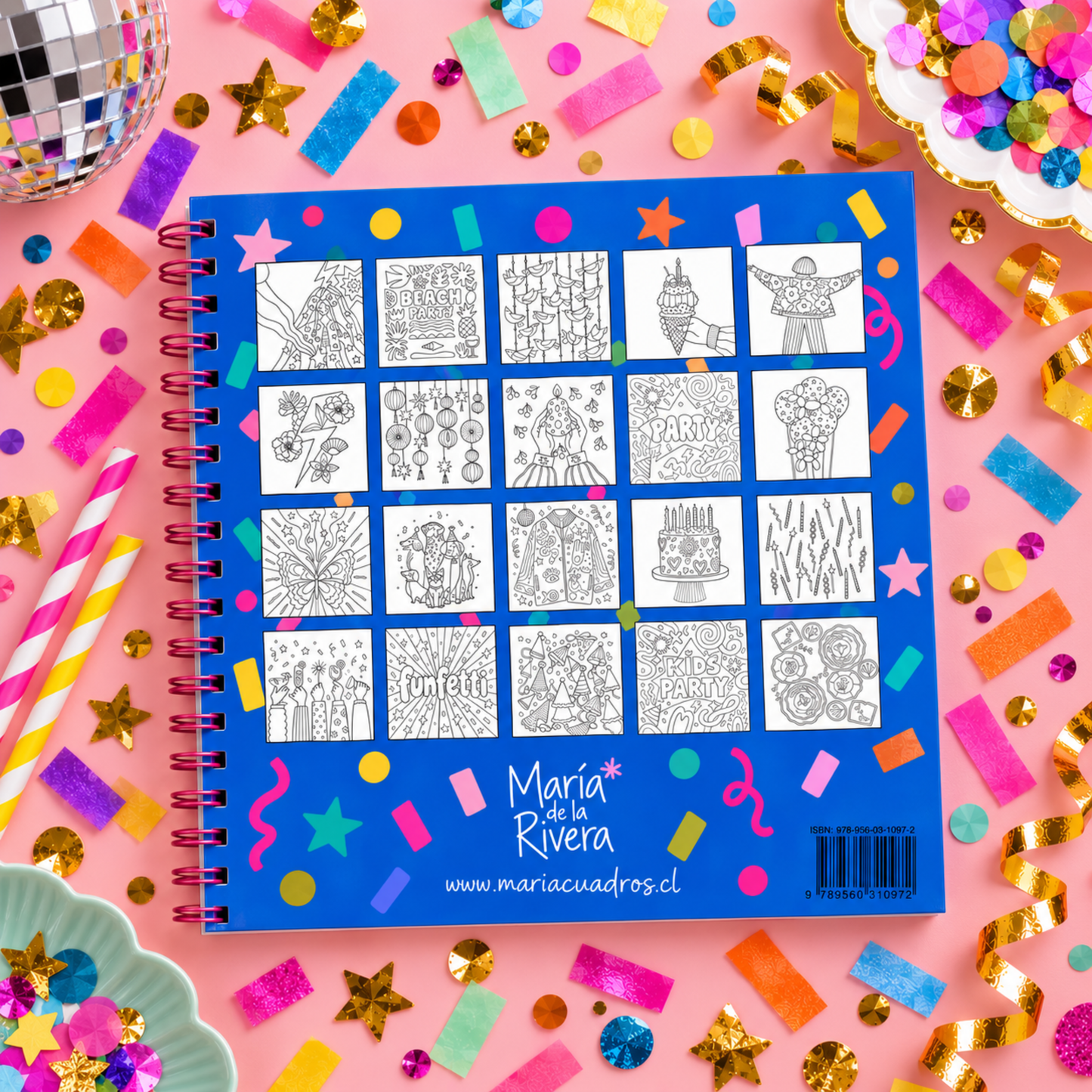 Libro para Pintar “FUNFETTI”