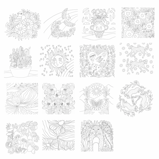 Libro para Pintar “Tropical Dreams”