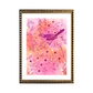 Cuadro Pájaros de Nube Rosa