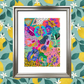 Cuadro Jungla Colores Cyber