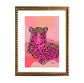 Cuadro Leopardo Fucsia