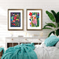 Pack 2 Flores Multicolor