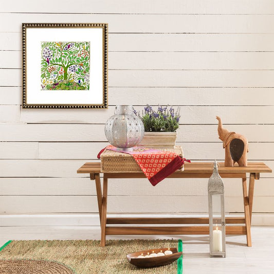 Cuadro Árbol Pájaros