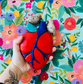 Corazón Pajaritos para colgar
