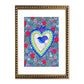 Cuadro Corazón Flores 20