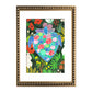 Pack 3 Cuadros Corazón & Flores