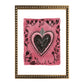 Cuadro Corazón Rosa