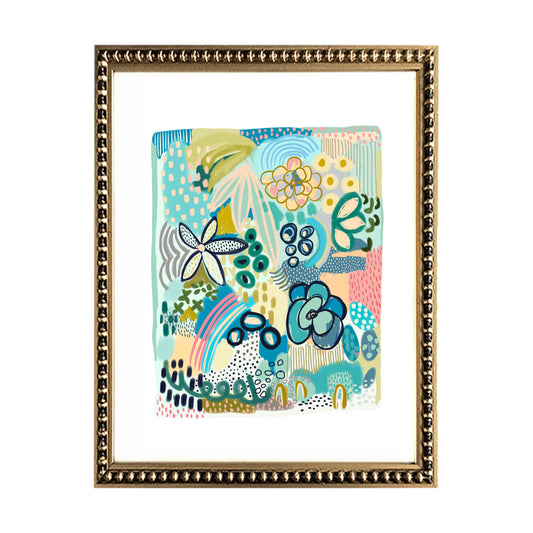 Cuadro Abstracto en Verde I