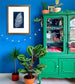 Cuadro Helecho en Blue
