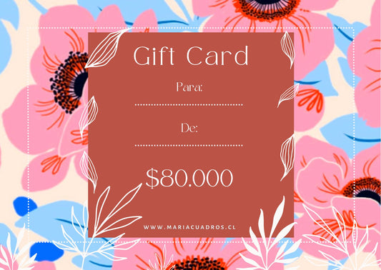 Gift Card $80.000