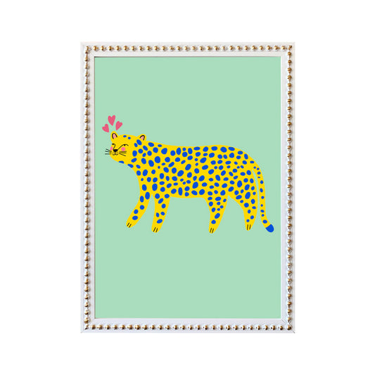 Cuadro Niños Leopardo