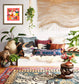 Cuadro Ramo de Flores Coral