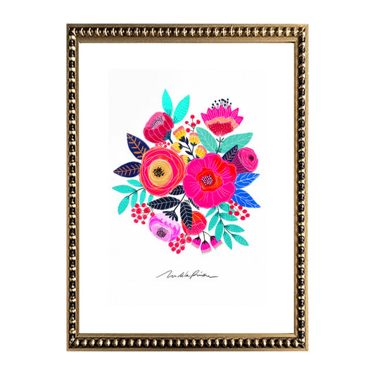 Cuadro Flores en Ramo