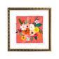 Cuadro Ramo de Flores Coral